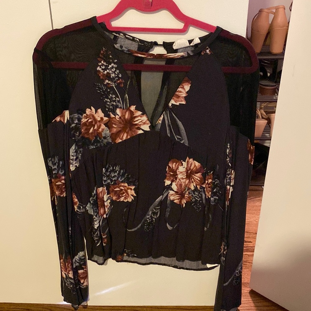 Mesh Blouse